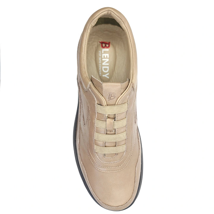 757 Stepin confort cuir beige