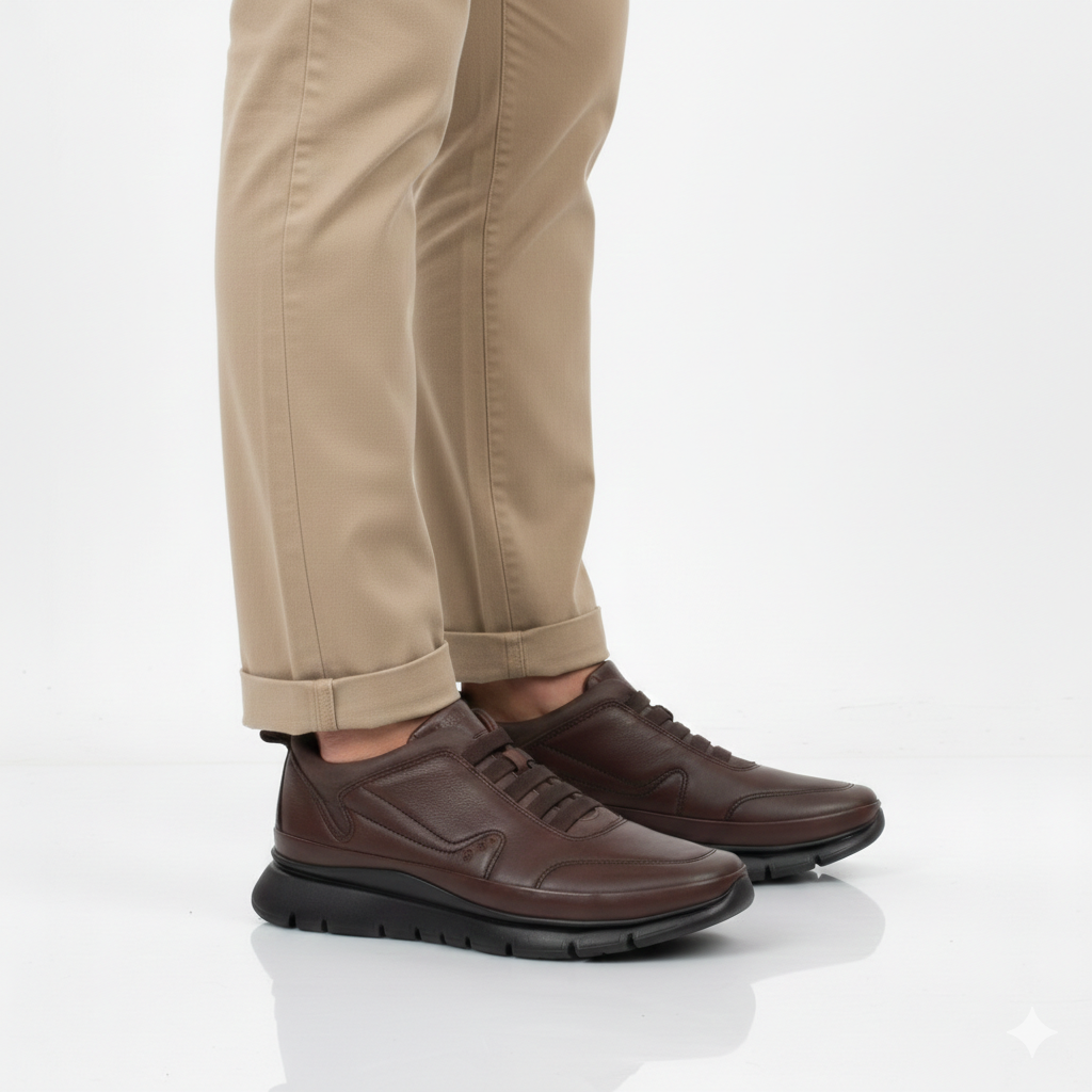 739 moon confort cuir marron