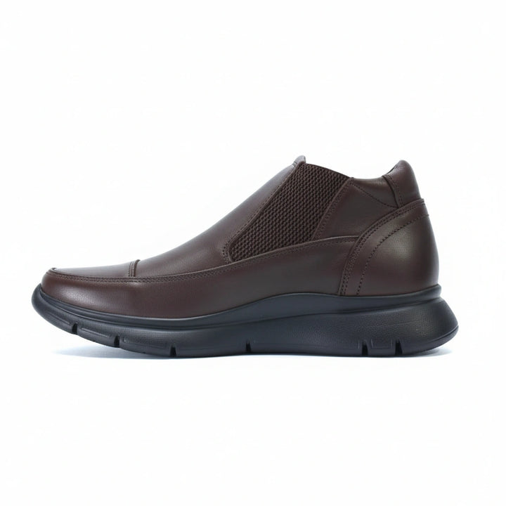 705 Havana demi cuir marron