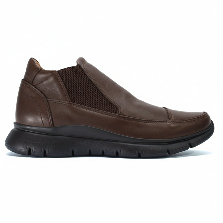705 Havana demi cuir marron