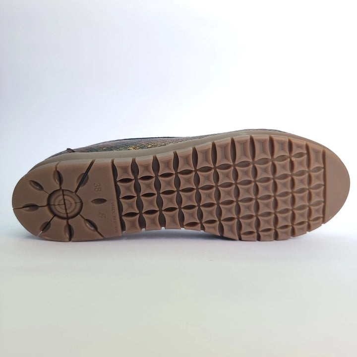 712 mocassin Alton cuir bronze