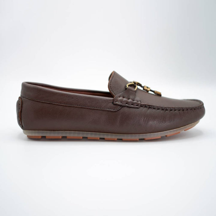 701 mocassin vitton* cuir marron