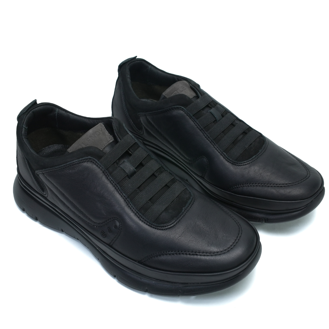 739 Moon confort cuir noir