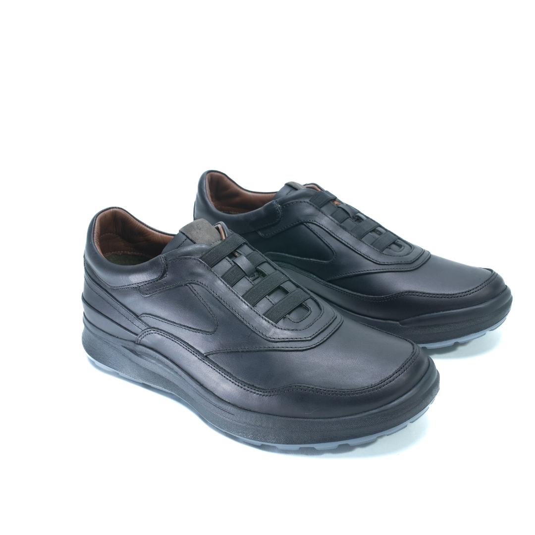 757 Stepin confort cuir noir