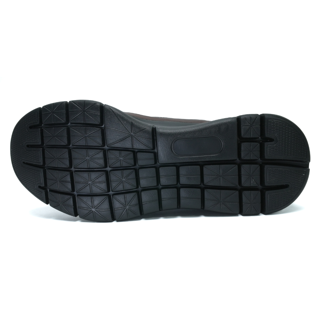 738 Moon confort cuir marron lacet