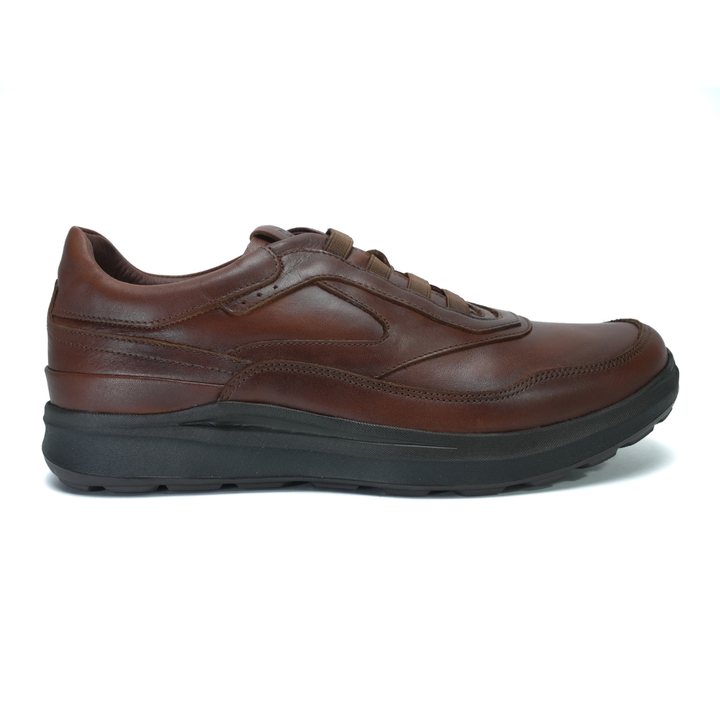 757 Stepin confort cuir tabac foncé