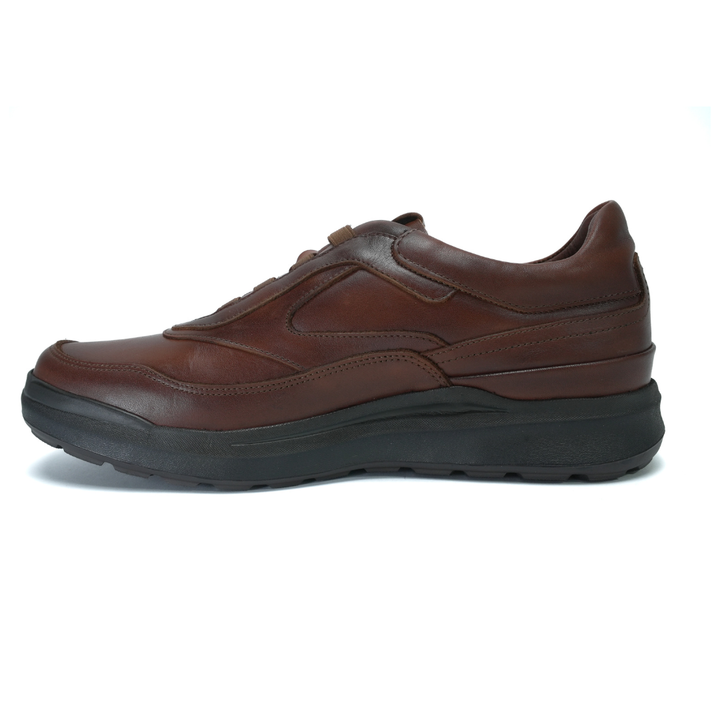 757 Stepin confort cuir tabac foncé