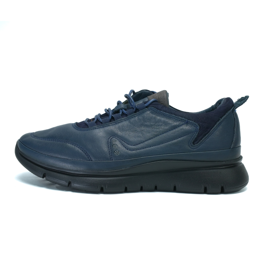 738 Moon confort cuir marron lacet