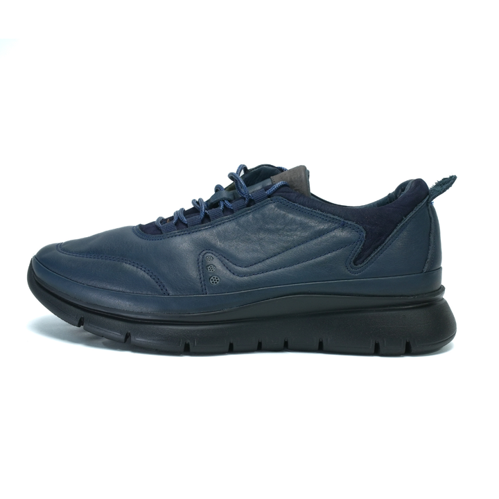 738 Moon confort cuir marron lacet